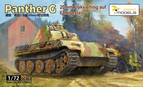 1:72 Panther G 20mm Flakvierling auf Fahrgestell
