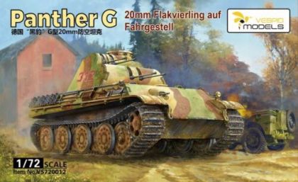 1:72 Panther G 20mm Flakvierling auf Fahrgestell