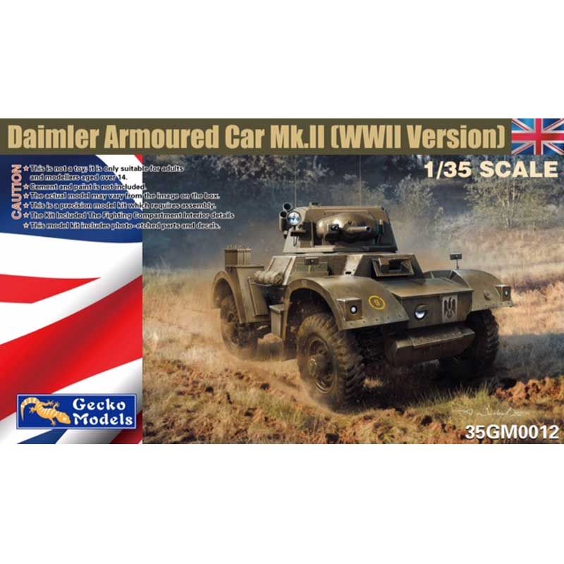 1:Daimler Armoured Car Mk.II (WW II Version)