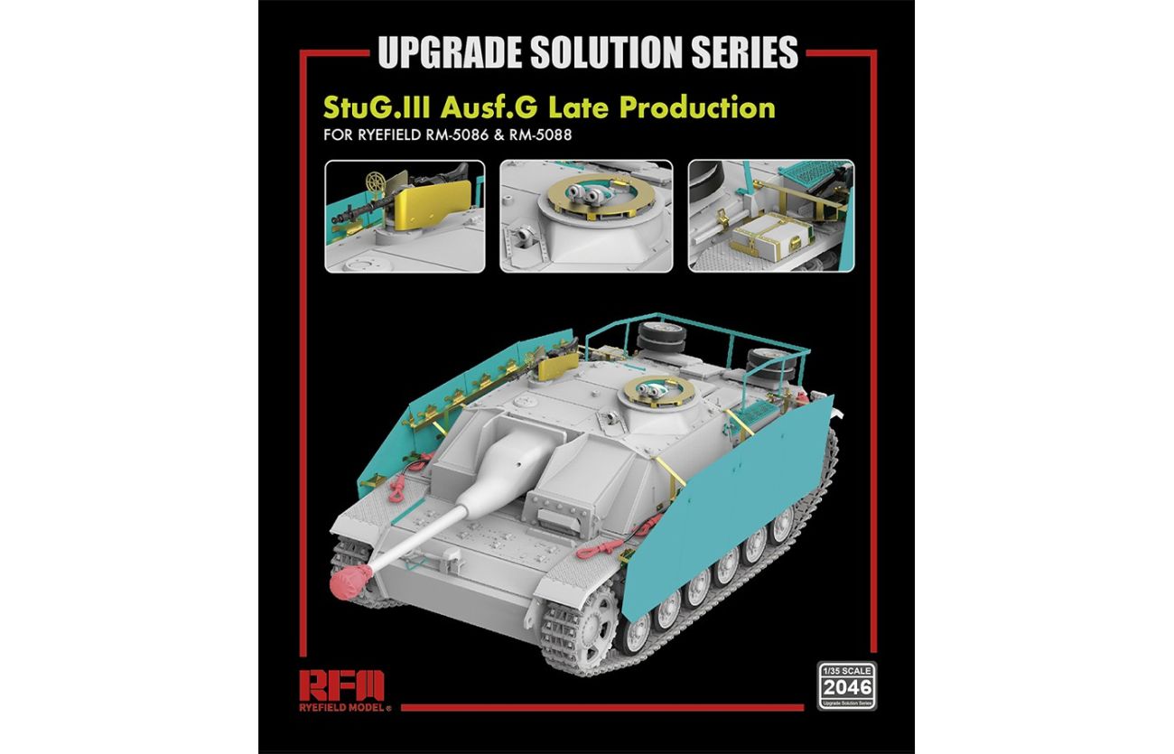 1:35 StuG.III Ausf.G Late Production UPGRADE SOLUTION SERIES
