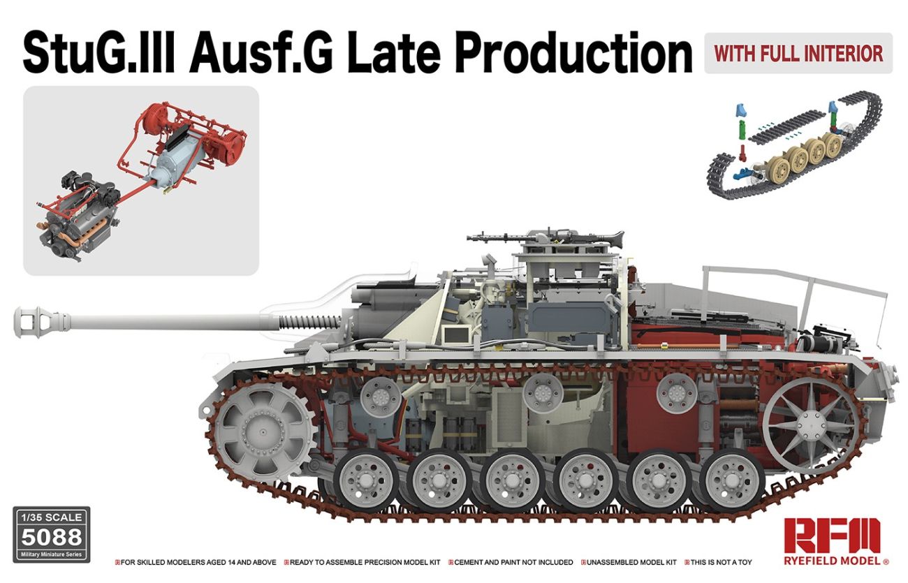 1:35 StuH42 & StuG.III Ausf.G Late Production (FULL INTERIOR)