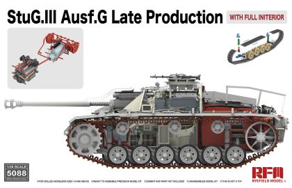 1:35 StuH42 & StuG.III Ausf.G Late Production (FULL INTERIOR)