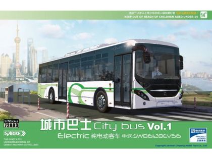 1:72 Electric Citybus Shenwo SWB6128EV56