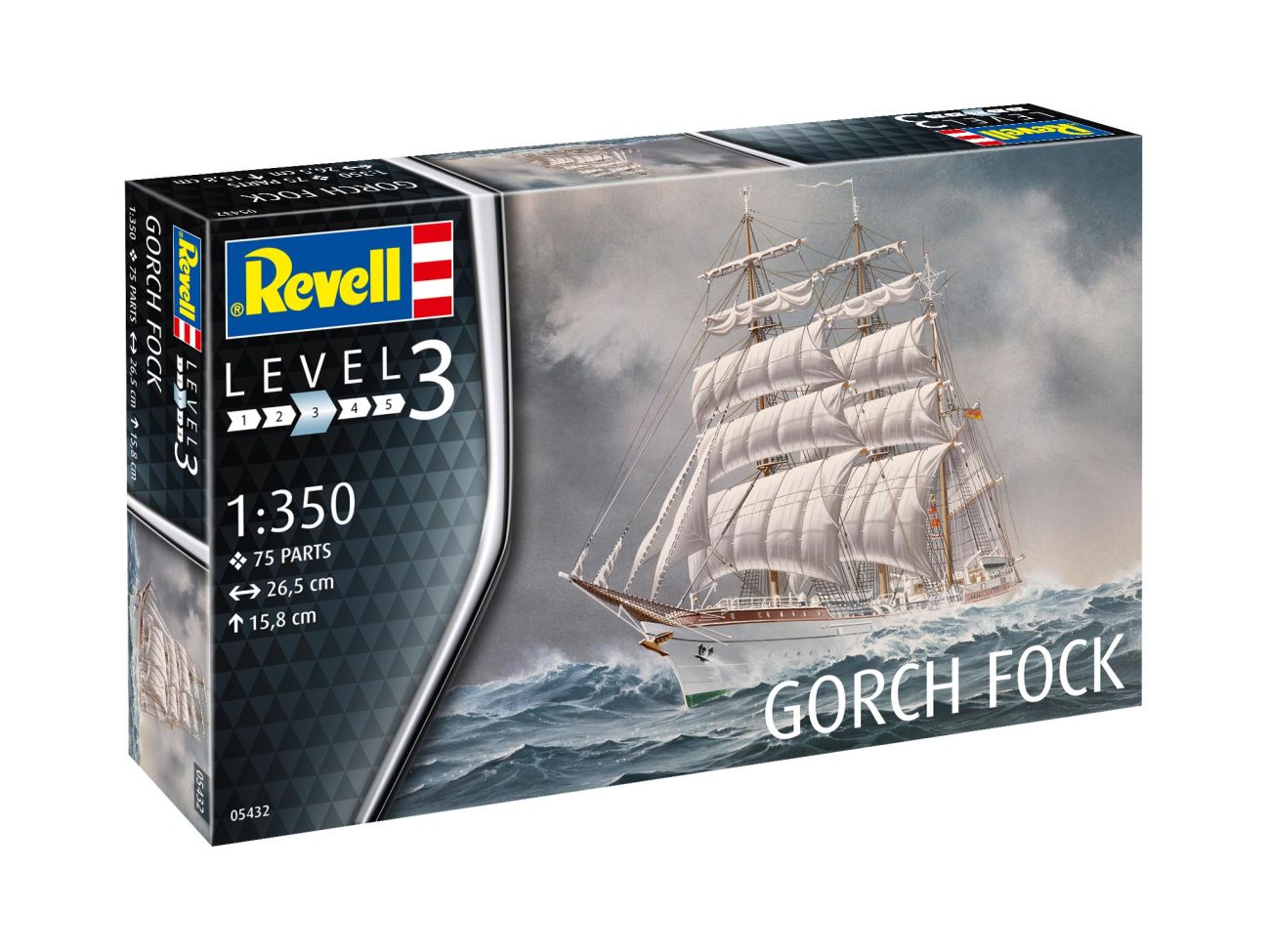 1:350 Gorch Fock