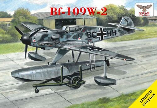 1:72 Bf-109W-2 (with beach trolley)