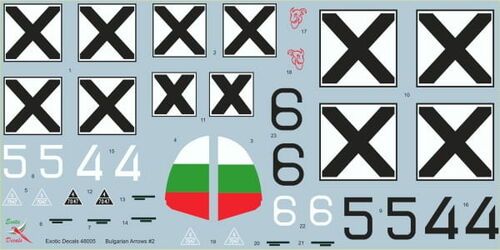1:48 Bulgarian Arrows #2 Bf 109E-3 in Bulgarian service