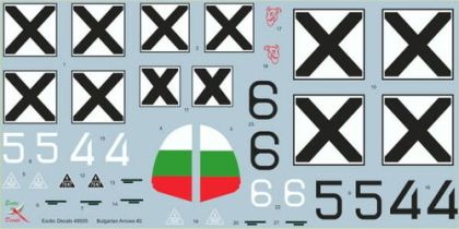 1:48 Bulgarian Arrows #2 Bf 109E-3 in Bulgarian service