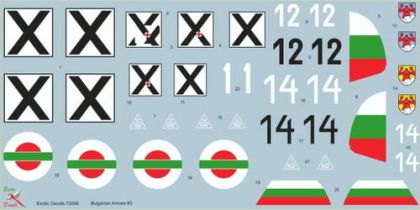 1:48 Bulgarian Arrows #3 Bf-109 E-3a in Bulgarian service