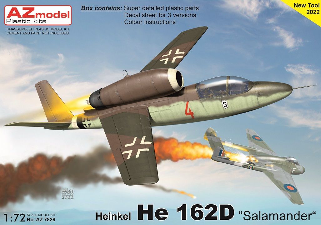 1:72 Heinkel He 162D „Salamander“