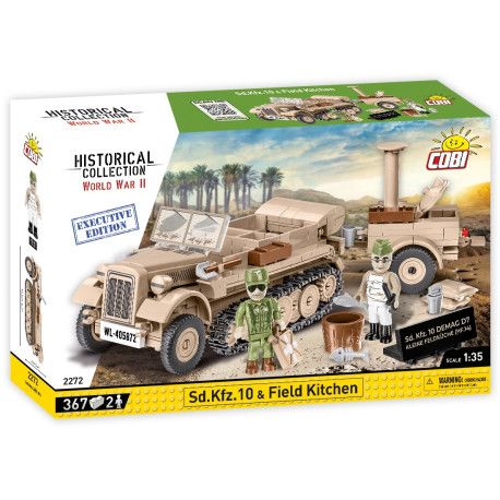 Historical Collection World War II Sd.Kfz 10 Field Kitchen