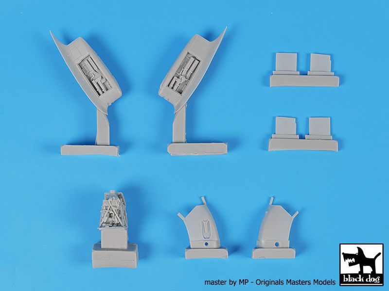 1:48 OV -10 Bronco engine + machine guns