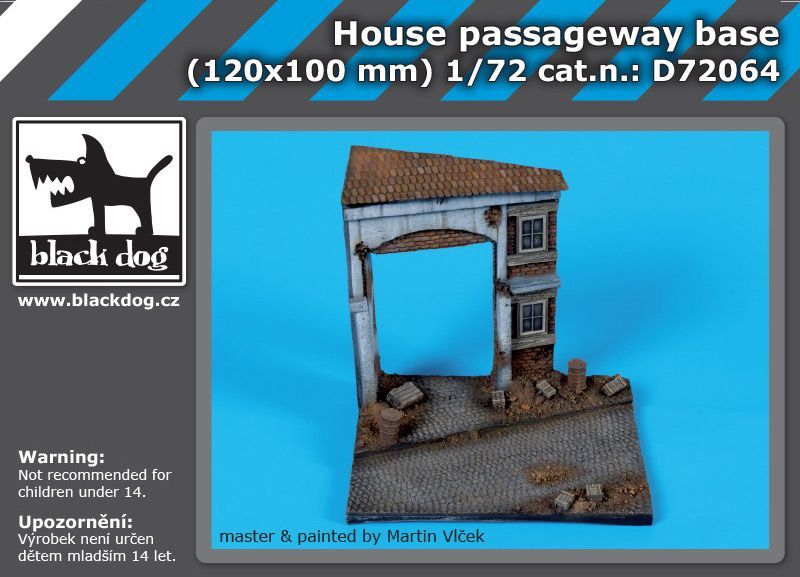 1:72 House passageway base