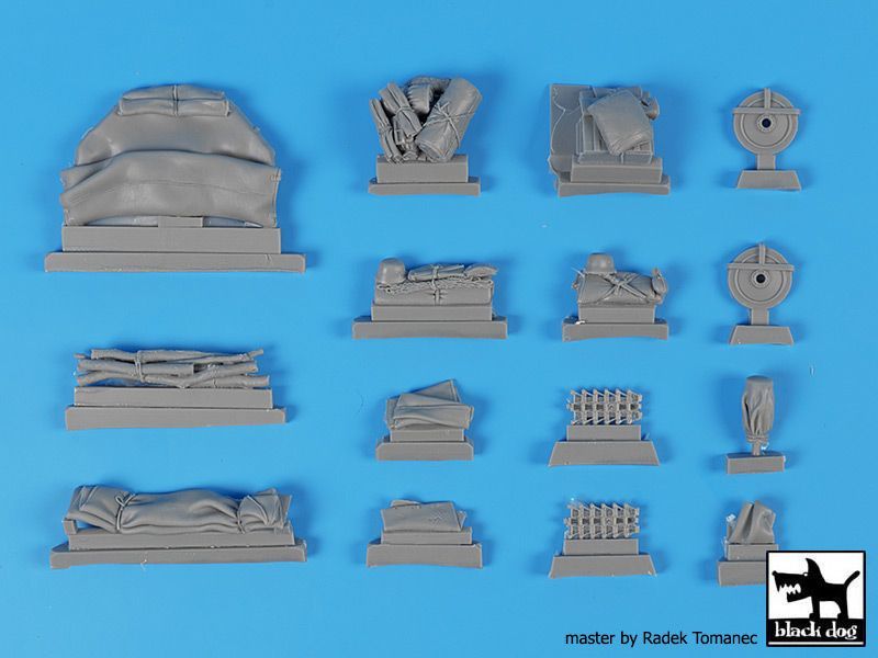 1:35 Wespe Sd.Kfz. 124 accessories set