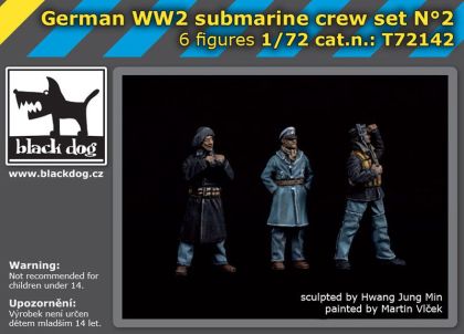 1:72 German WW II submarine crew set N°2
