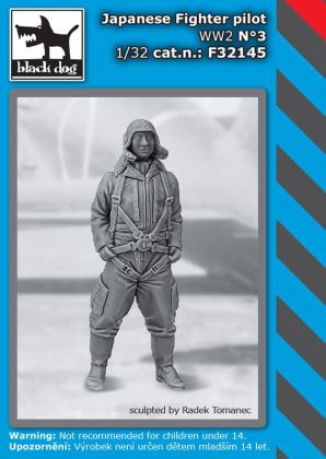 1:32 Japanese fighter pilot WW II N°3