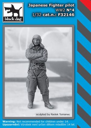 1:32 Japanese fighter pilot WW II N°4