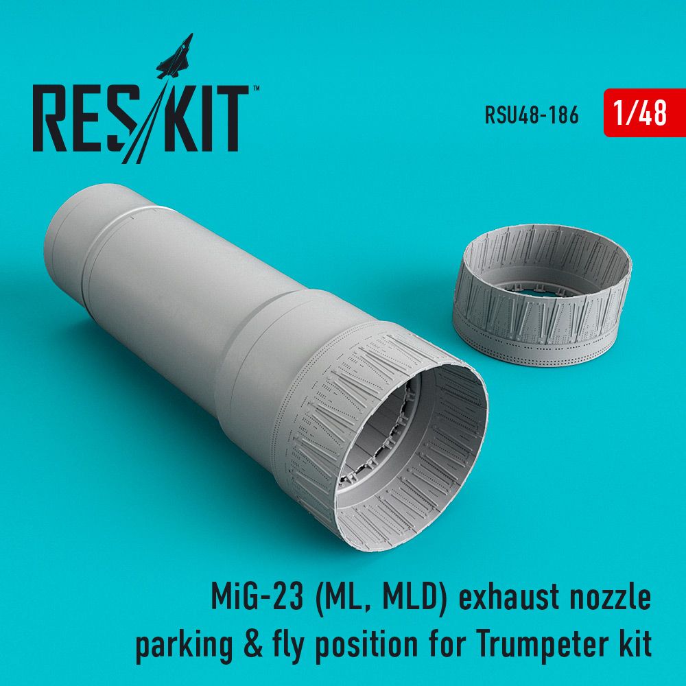1:48 MiG-23ML, MLD) exhaust nozzle parking & fly position