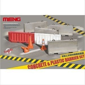 1:35 Concrete a plastic barrier set