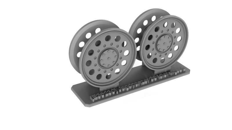 1:35 JAGDPANZER 38 IDLER WHEELS, BMM EARLY, FOR ONE KIT