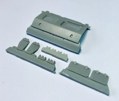 1:35 PZ. BEF. WG. III K ON PZ. III J/ L EARLY CHASSIS, CORRECTION SET FOR PZ. BEF. WG. III K, DRAGON KIT