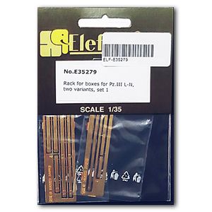 1:35 Rack for boxes for Pz.III L/N , two variants , set 1