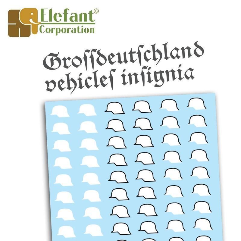 1:35 GROSSDEUTSCHLAND VEHICLES INSIGNIA
