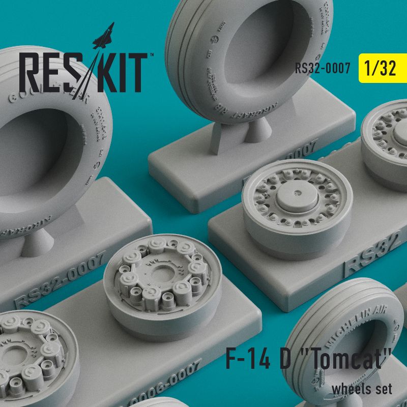 1:32 F-14D 'Tomcat' wheels set