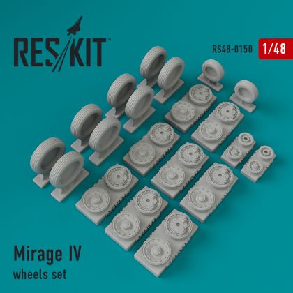 1:48 Mirage IV wheels set