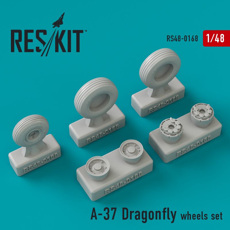 1:48 Cessna A-37A/A-37B Dragonfly wheels set