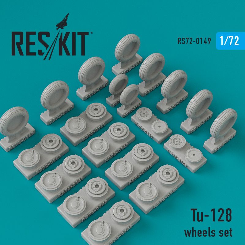 1:72 Тu-128 wheels set