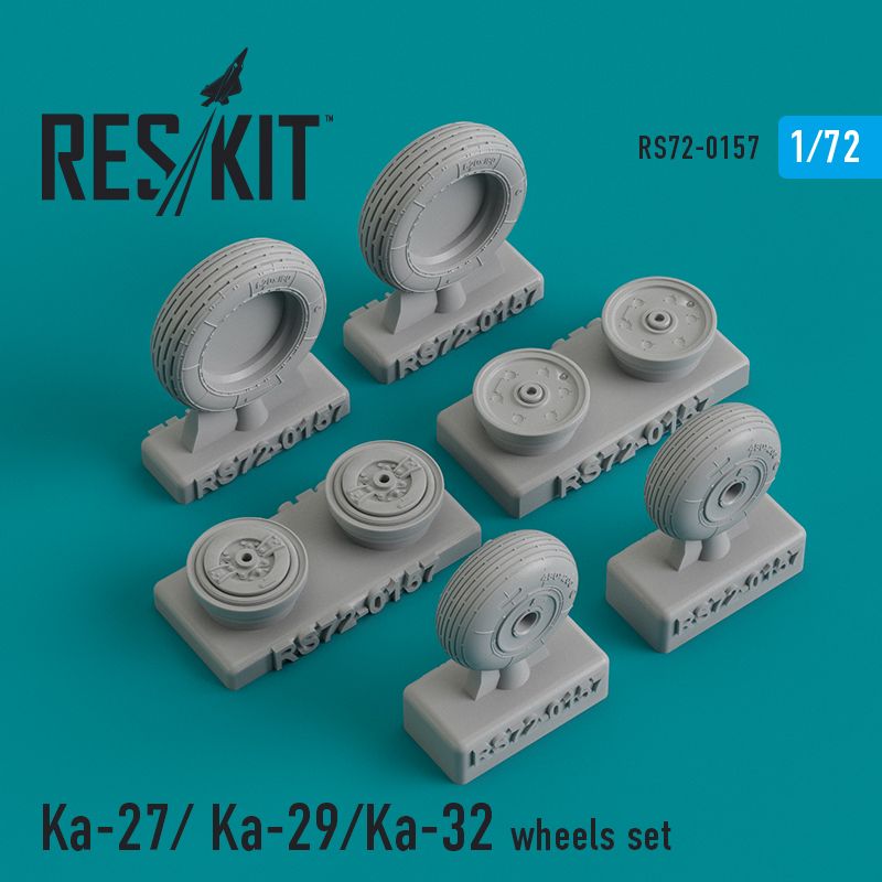 1:72 Kamov Ka-27/Ka-29/Ka-32 wheels set