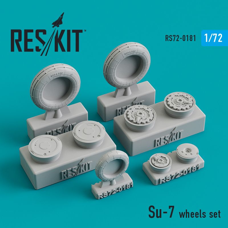 1:72 Su-7 wheels set