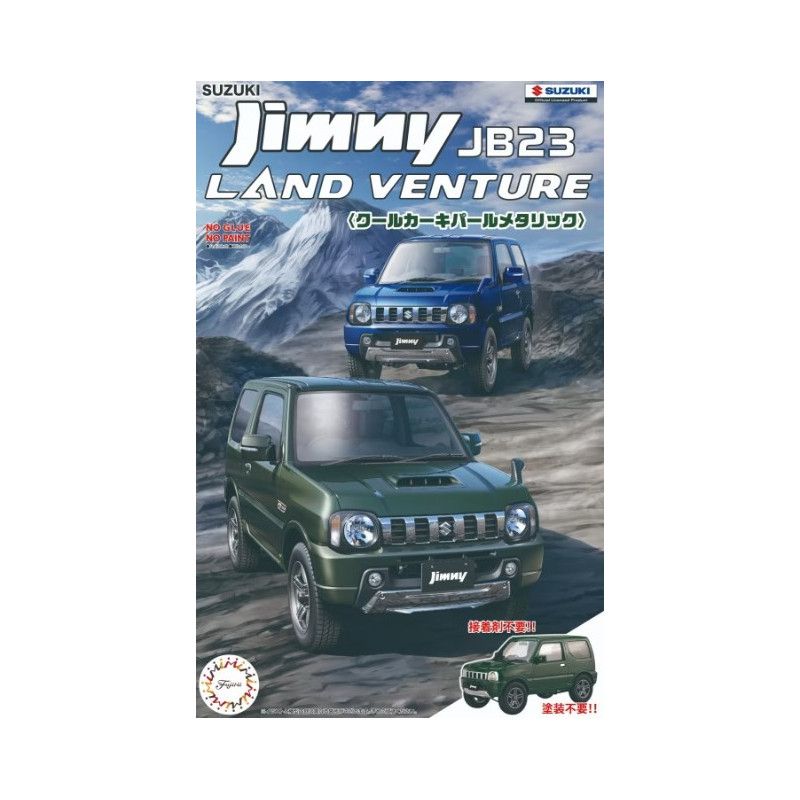 1:24 C-NX-13 Jimny JB23 Land Venture (Cool Khaki Pearl Metallic)