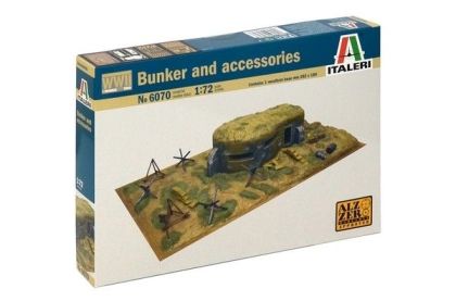 1:72 Bunker and accessories