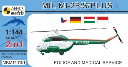1:144 Mil Mi-2 Hoplite ‘Police and Medical Service’