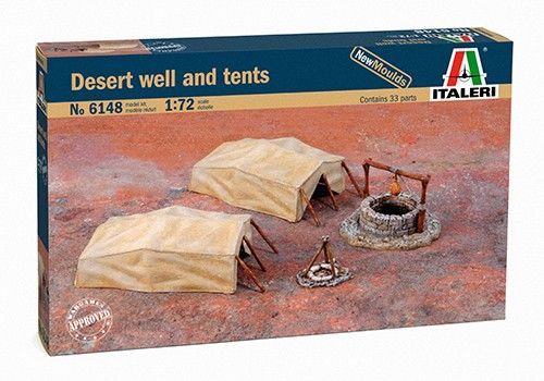 1:72 Desert Well and Tents