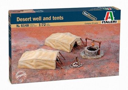 1:72 Desert Well and Tents