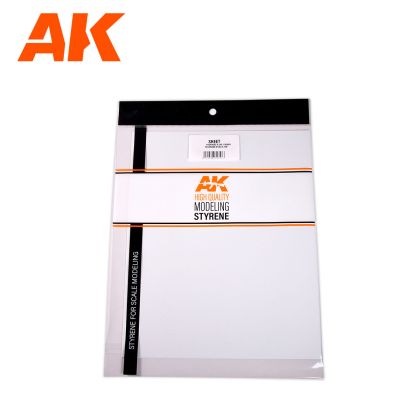 1.5MM THICKNESS X 245 X 195MM – STYRENE SHEET – (1 UNITS)