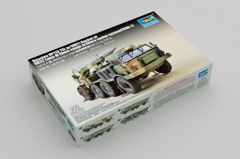 1:72 Russian 9P113 TEL w/9M21 Rocket of 9K52 Luna-M Short-range artillery rocket system(FROG-7)