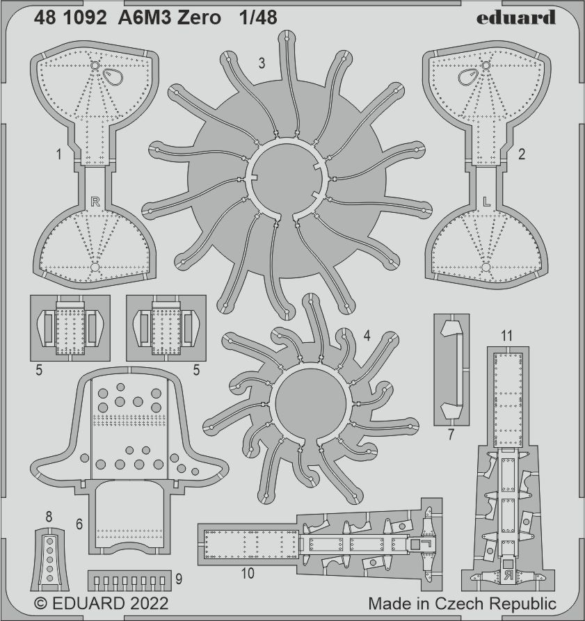 1:48 Mitsubishi A6M3 Zero