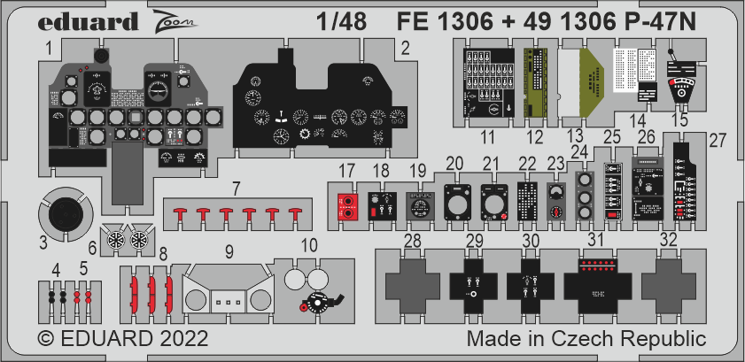 1:48 Republic P-47N Thunderbol