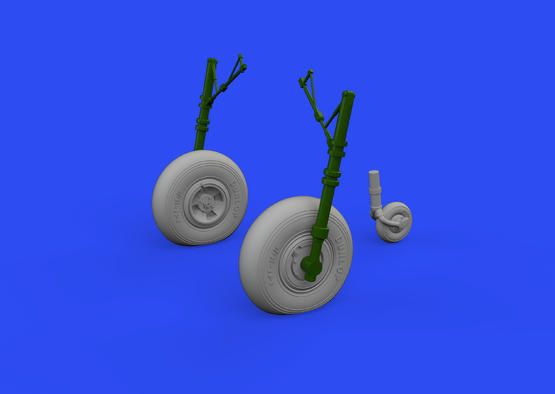 1:72 Hawker Hurricane Mk.I wheels