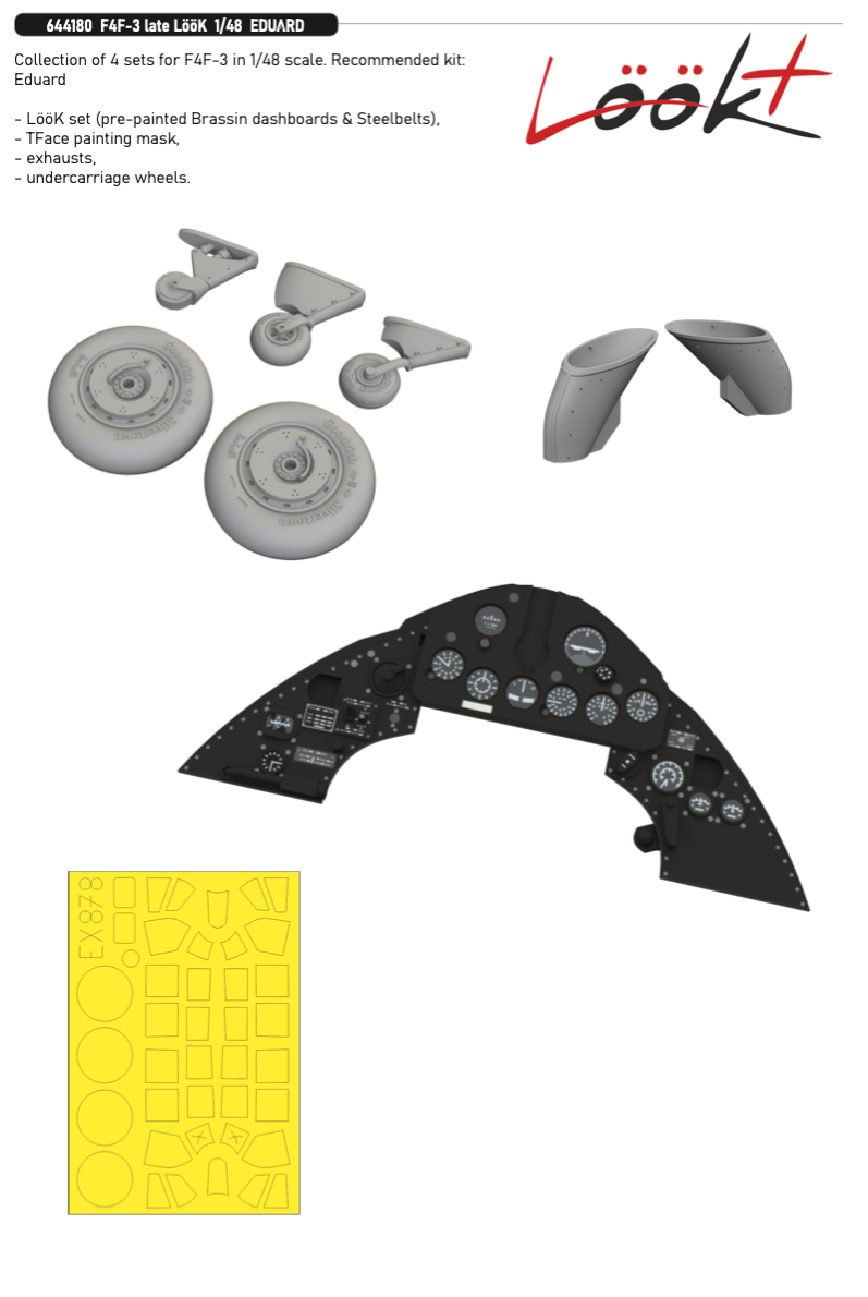 1:48 Grumman F4F-3 Wildcat late LooKplus