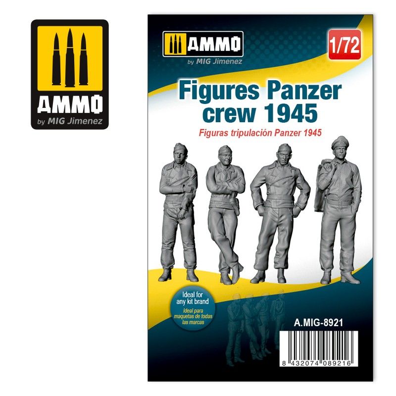 1:72 Figures Panzer crew 194
