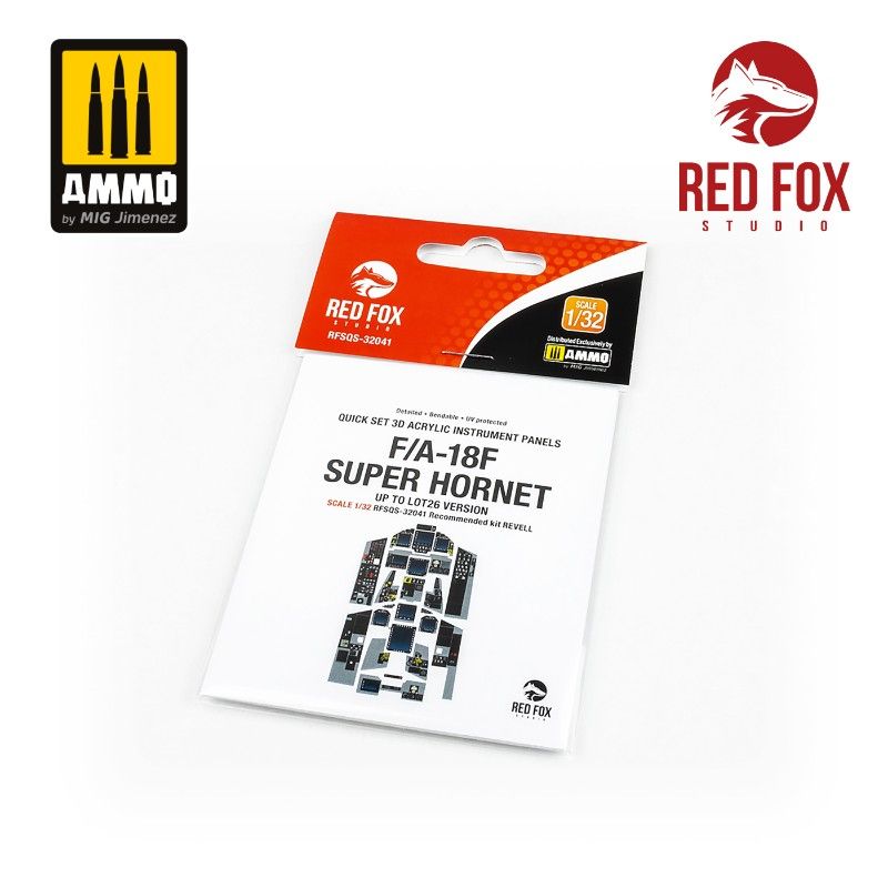 1:32 F/A-18F Super Hornet (up to LOT26) (for Revell kit)