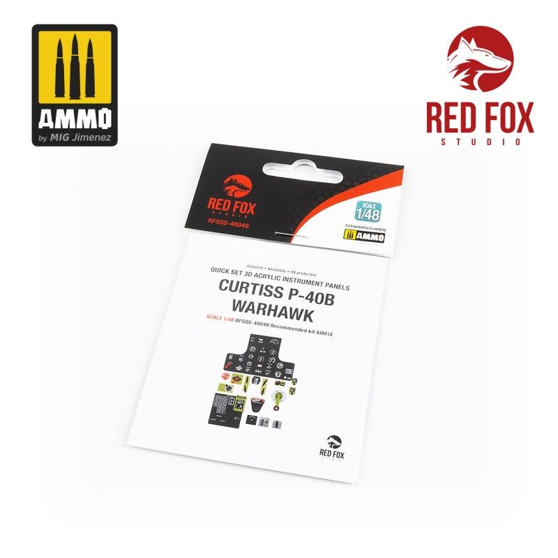 1:48 Curtiss P-40B Warhawk (for Airfix kit)