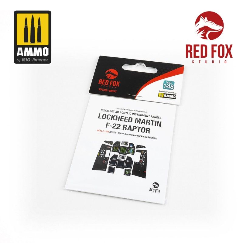 1:48 F-22 Raptor (for Hasegawa kit)