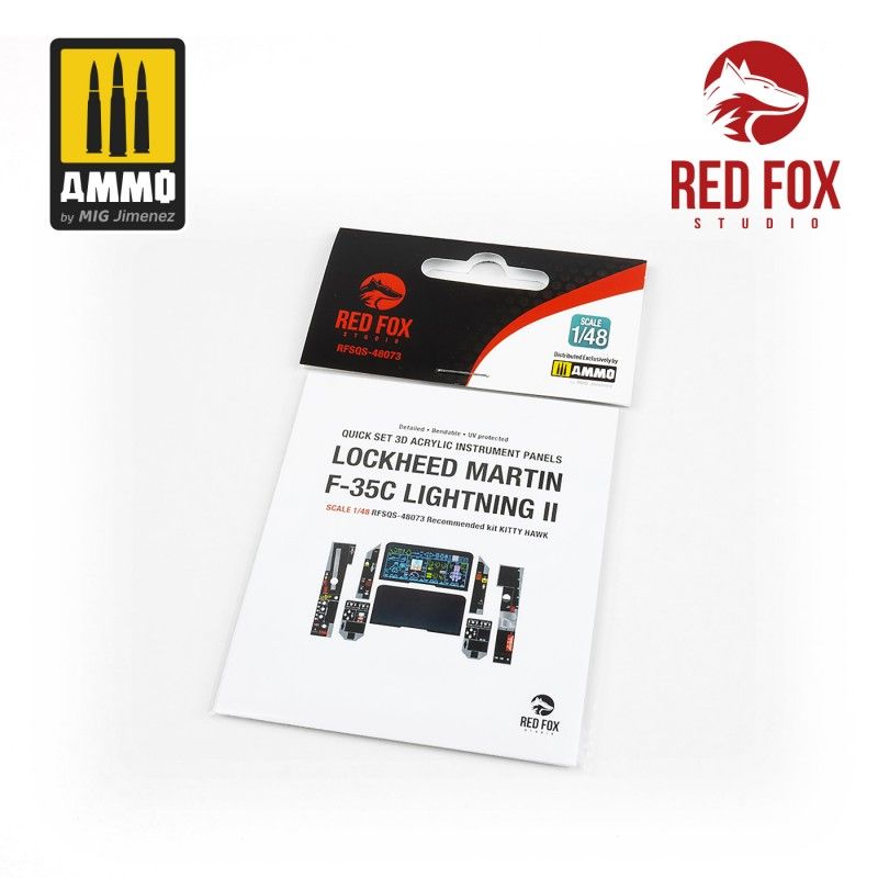 1:48 F-35C Lightning II (for Kitty Hawk kit)