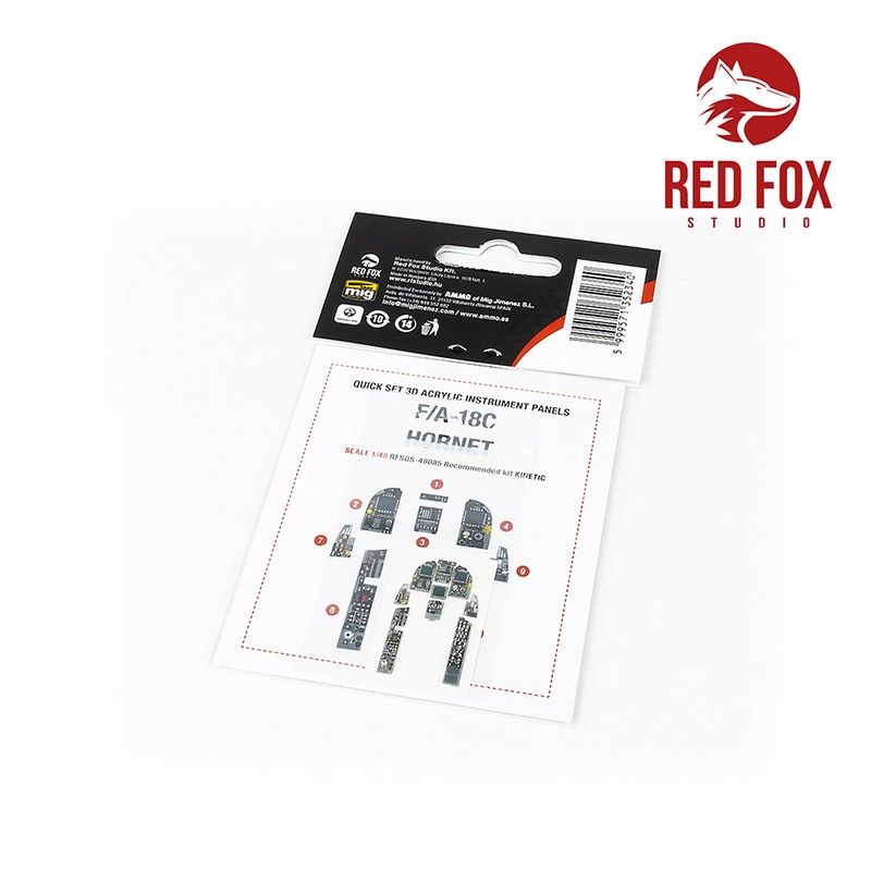 1:48 F/A-18C Hornet (for Kinetic kit)