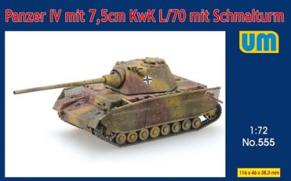 1:72 Panzer IV mit 7,5cm KwK L/70 mit Schmalturm